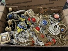 New ListingVintage & Modern Costume Jewelry Lot ~Some Signed ~Small Priority Box #1372