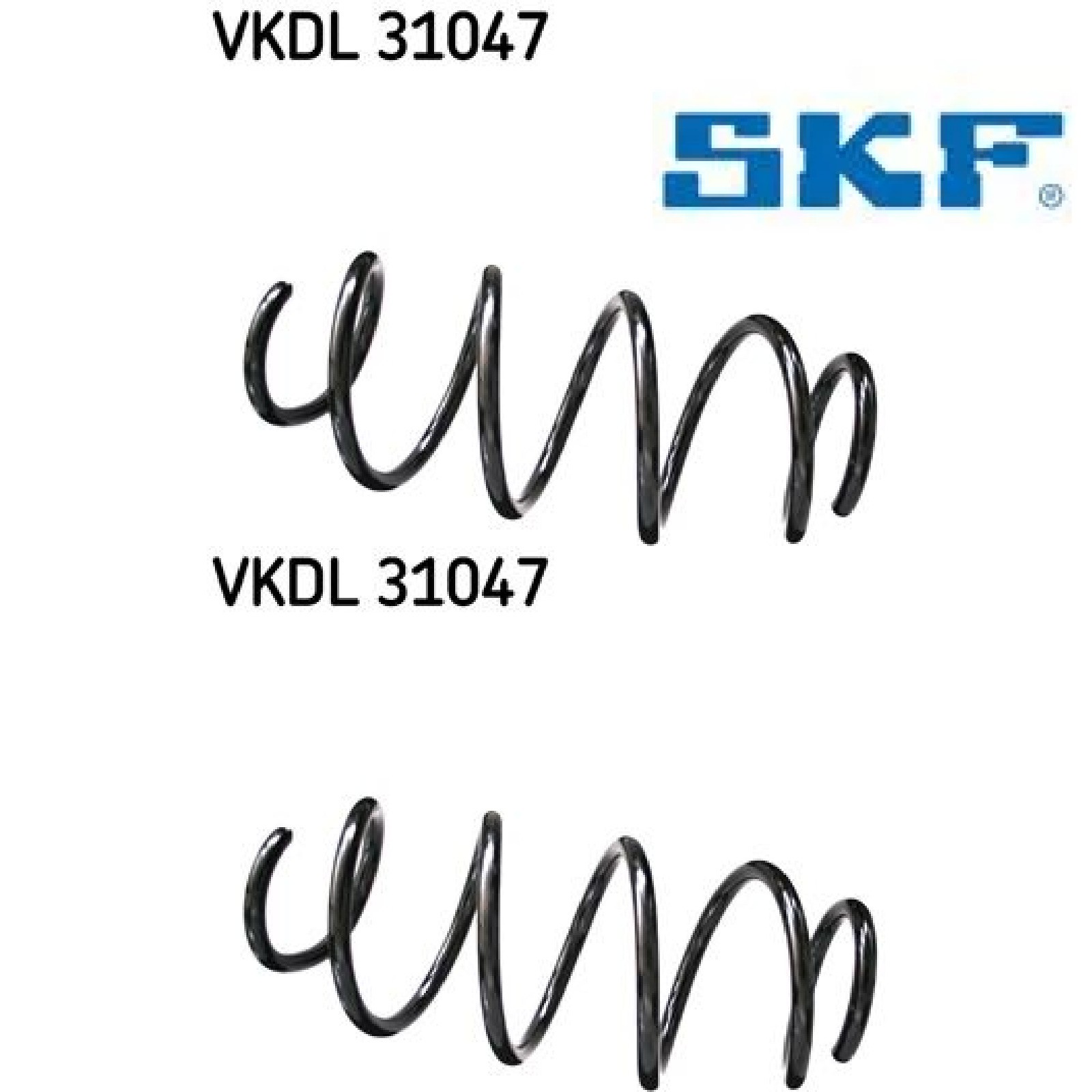 Aufhängungsfeder Vorderachse Schraubenfeder mit konstantem Drahtdurchmesser SKF - Bild 4