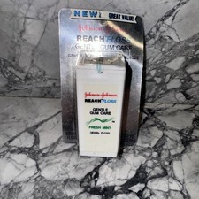 Johnson  Johnson Reach Floss Gentle Gum Care Fresh Mint Dental Floss 110yd VTG