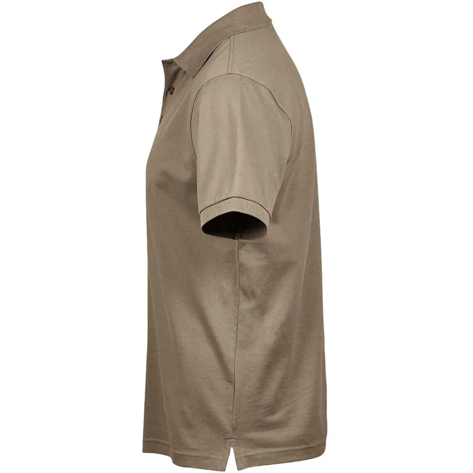 Tee Jays  Polo Luxury de Pique para Hombre (PC4085) - Imagen 3 de 3
