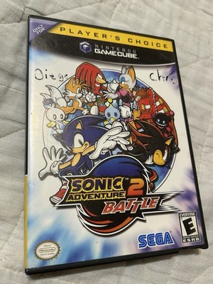 Sonic Adventure 2 Battle Nintendo GameCube Game Player s Choice. No Manual