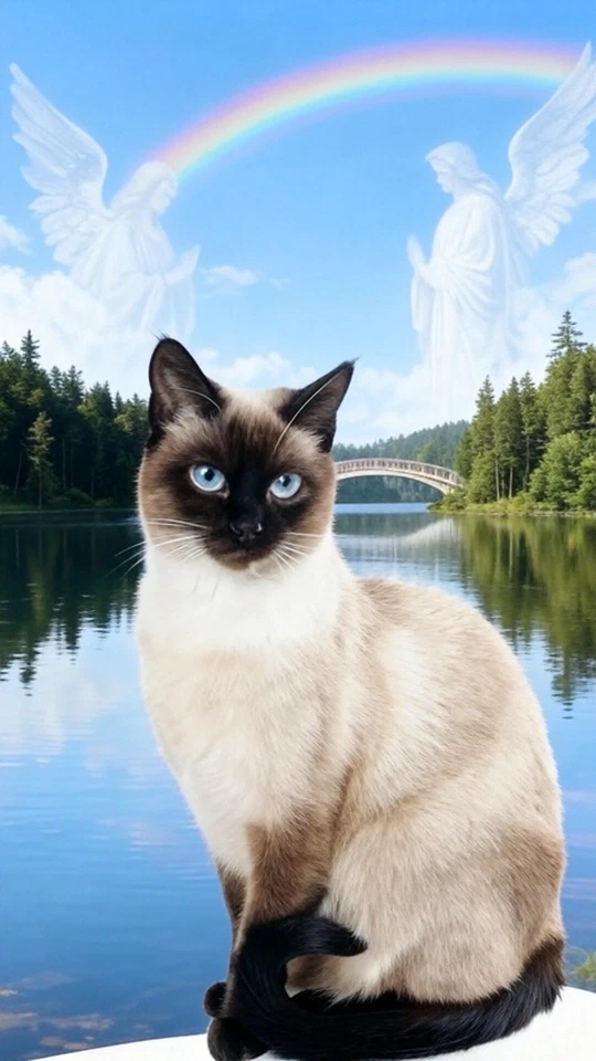 Custom Cat Memorial Portrait | Cat Photo to Digital Art | 2-Hour Delivery - Image 3 of 4