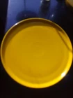 Fiestaware Yellow Chop Plate Fiesta Retired Pale Yellow 12 inch Charger Plate
