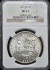 1902-o United States Morgan Dollar NGC graded MS-63