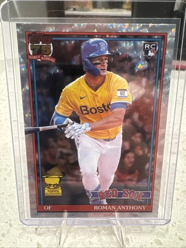 2026 Topps Series 1 - 1991 Topps Baseball Roman Anthony T91-71 Crackle Foil RC