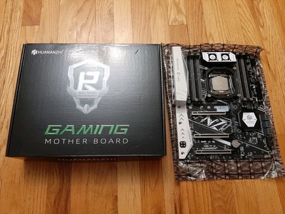 Huananzhi X99 TF Q LGA 2011-3 Q87 Motherboard with Xeon E5 2666 V3 DDR3DDR4 Used