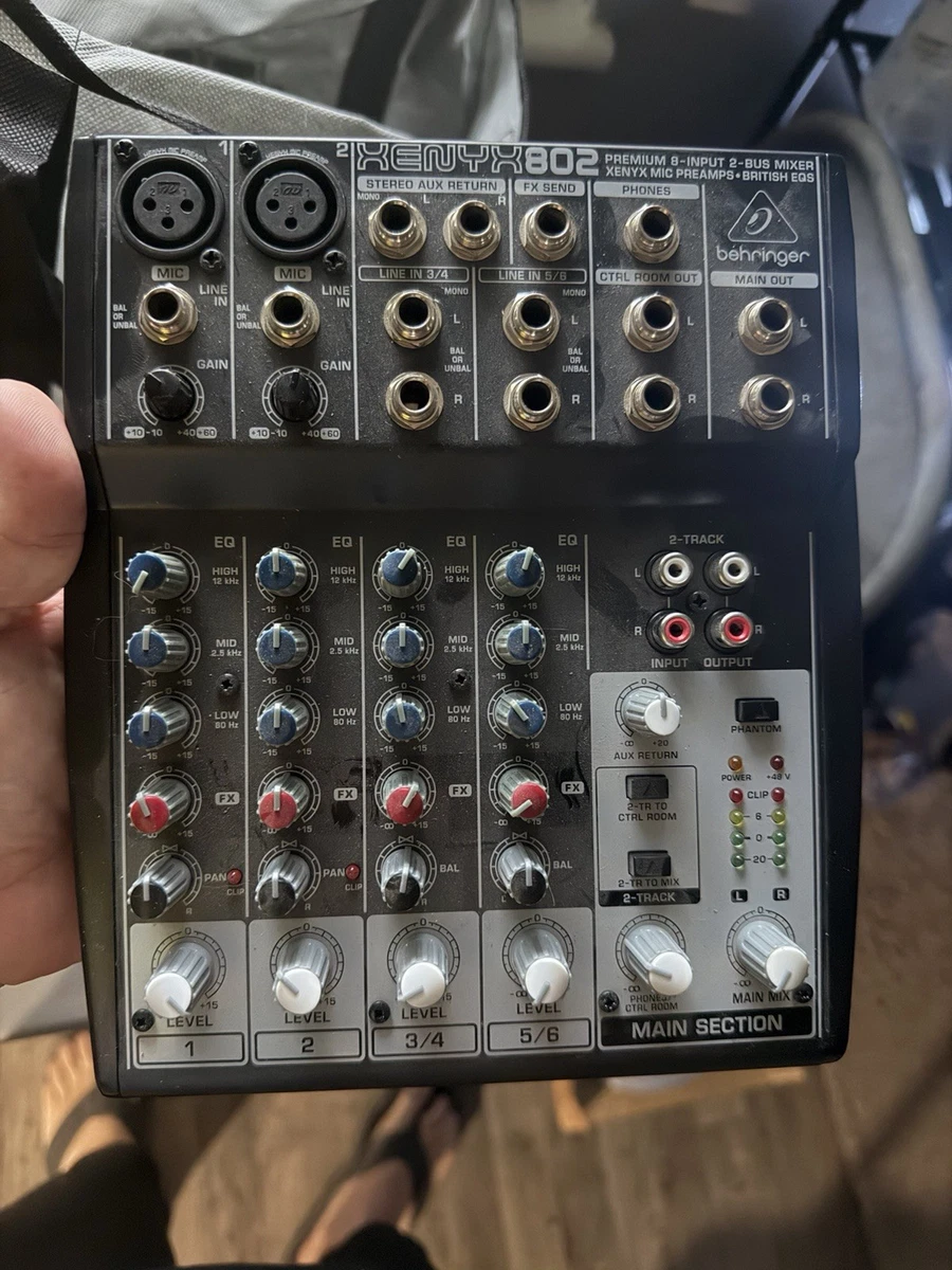Behringer Xenyx 802 Mixer for sale - eBay