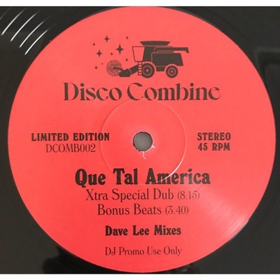 Dos Hombres Sonido - Que Tal America (Dave Le (Vinyl 12'' - 2024 - UK - Original)