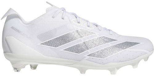 adidas Adizero Electric Football Cleats Men 7.5 White Silver Metallic IE4374 Adidas Adizero Electric White Silver Metallic IE4374  main image 4