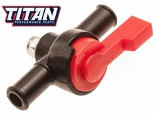 Fuel Gas Shut Off Valve Petcock 5/16 8mm In Line Universal Atv Motorcycle