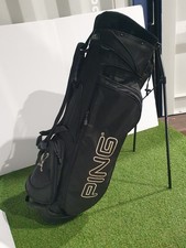 Ping Voyage Stand Bag. 4 Way Divider. Black. Lightweight