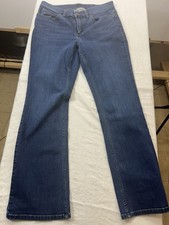 Duluth Trading Jeans Womens 10x31 Blue Denim Straight Leg Pants