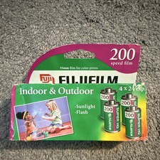 Fujifilm Fujicolor 35mm/135 Color Print Film 200 ISO -THREE 24 Exp- 1 Walgreens