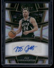 2022-23 Panini Select #SS-PAT Pat Connaughton Signature Selections Auto Bucks