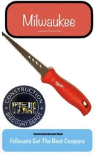 Milwaukee 48-22-0104 Rasping Jab Saw w/ Tether-Ready Lanyard Hole