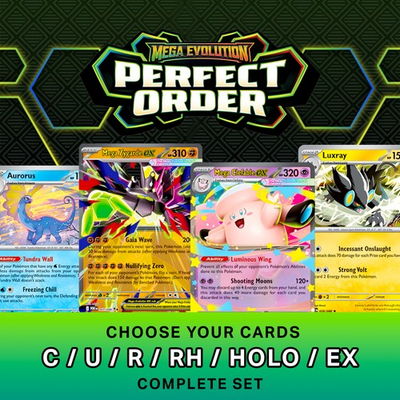 #ad Perfect Order COMPLETE SET Choose Your Card Near Mint NM C U R RH HO $0.99