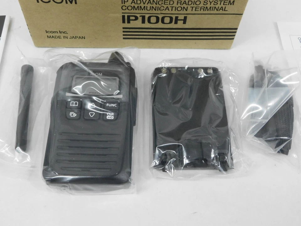 Icom IP100H IP Advanced Radio System Handheld WiFi Two-Way BP-271 Battery (new) - Image 3 of 4