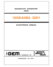 GEM Wizard 321 Service Manual Schematic Diagrams Schematic Electrical Schaltbild PDF