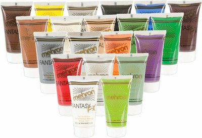 Mehron Fantasy FX Liquid Face and Body Paint Costume Makeup F/X  1oz, All Colors