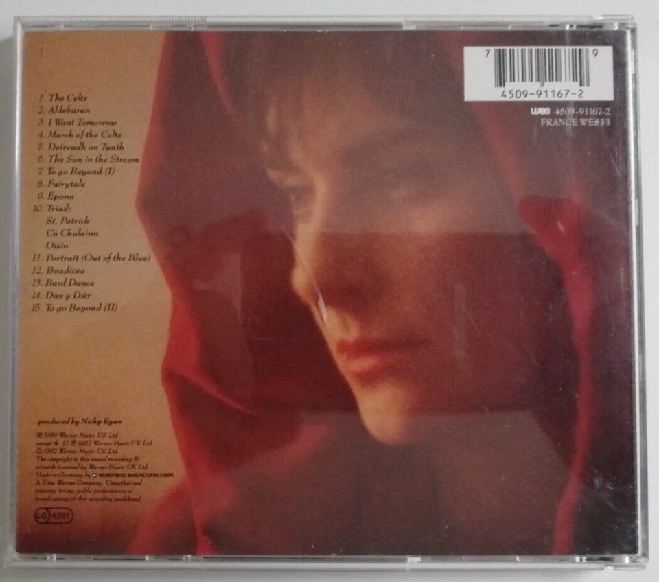 CD: " Enya - The Celts " - WEA 4509-91167-2 - Bild 4 von 4