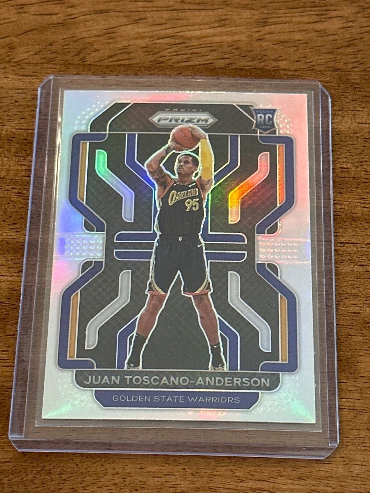 2021-22 Panini Prizm - Silver Prizm #295 Juan Toscano-Anderson (RC)