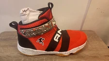 And1-Boys Red Blindside Strapped HighTop Basketball Sneakers size 4