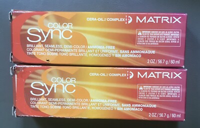 Matrix Color Sync 9C Light Blonde Copper 2 Oz (2)