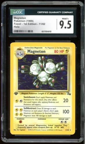 Magneton (1st Edition) graded CGC 9.5 for sale on eBay
