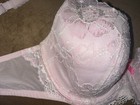 Victoria Secret Women’s Bra 36D Pink Lace White Convertible Lined Demi Body VS — photo 5