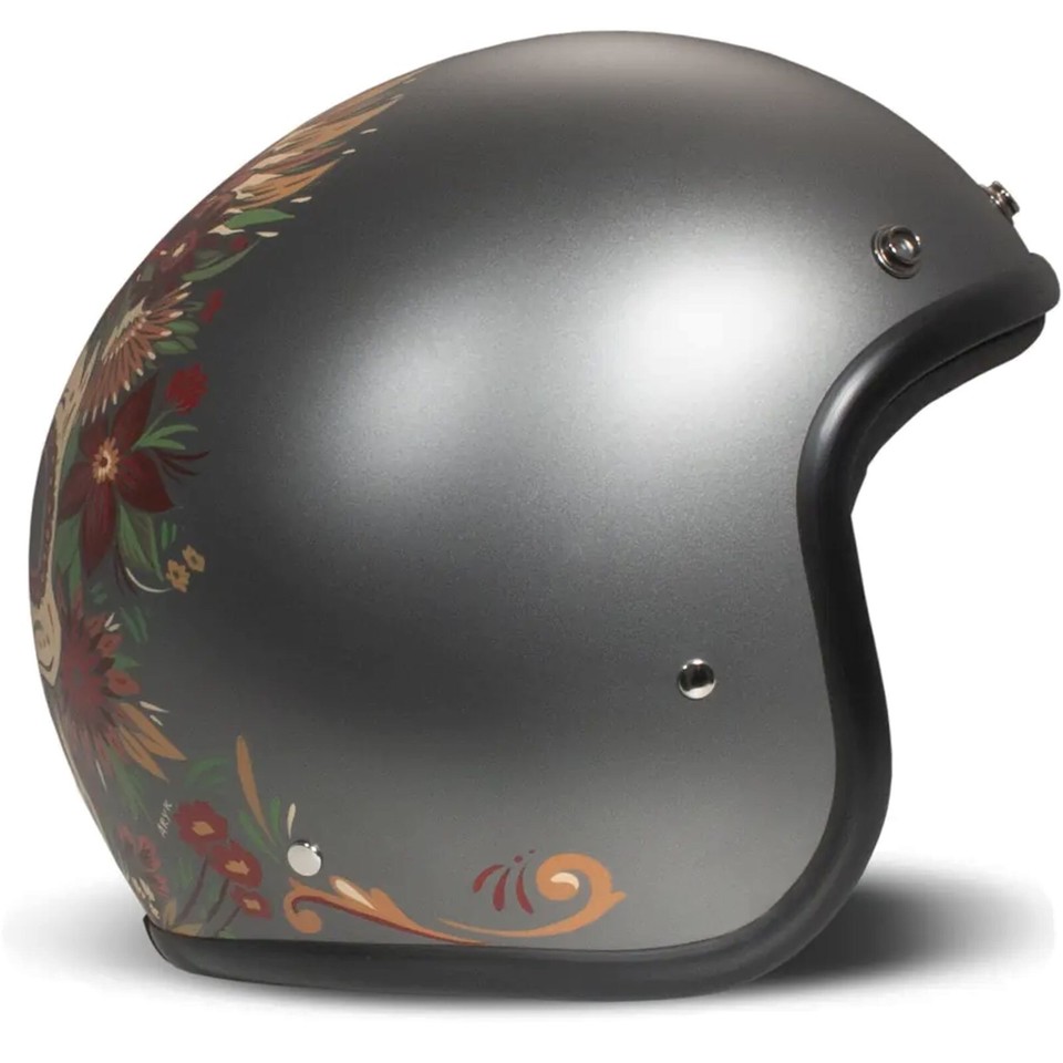 HZIH Casco Moto Jet 3/4 Vintage Con Bluetooth Integrato - Leggero ABS Con Occhiali - Omologato DOT/ECE - Taglia M (57-58cm)