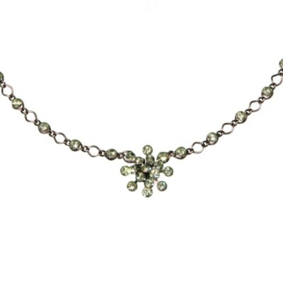 Konplott Halskette Collier Magic Fireball hellgrün Chrysolit