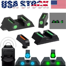 Night Sights Glow In Dark for GLOCK 19 17 20 22 24 26 27 29 30 34 35 36 39 44 45