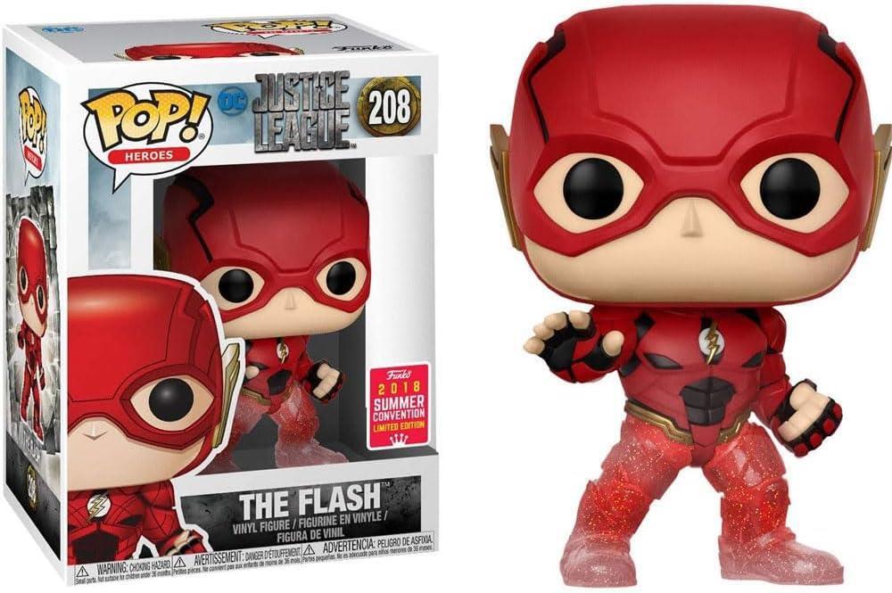 Sale Funko Pop! Dc Heroes #208 Justice League The Flash Running Convention Exclusive