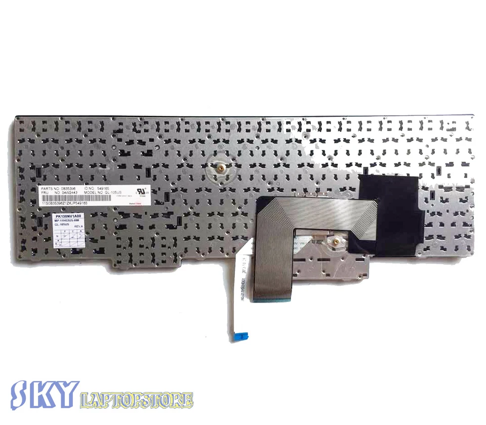 New lenovo Thinkpad Edge E530 E530C E535 Keyboard US 04Y0301 04W2443 US Seller - Image 3 of 4