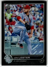 2022 Topps Chrome Ben Baller Edition #187 Jon Lester St. Louis Cardinals
