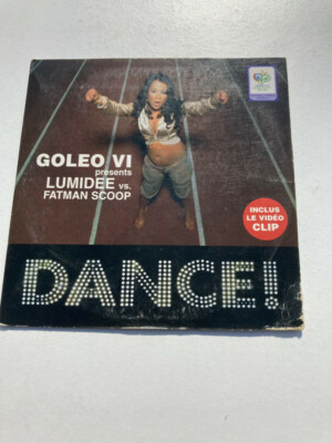 CD SINGLE GOLEO VI LUMIDEE FATMAN SCOOP DANCE!  - good condition -