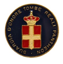 distintivo spilla pins badge guardia d'onore tombe reali pantheon smalto