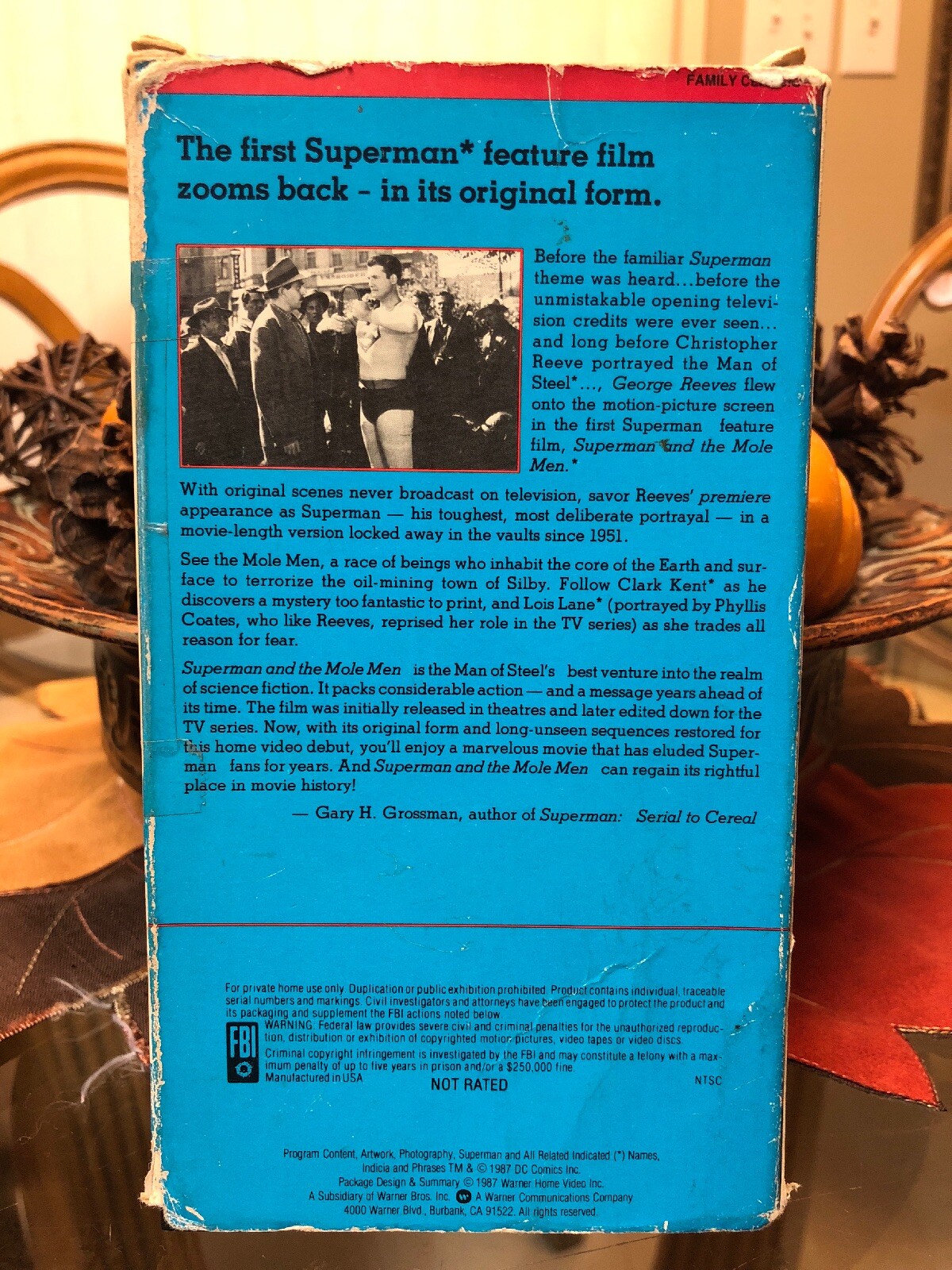 Superman & Mole Men [VHS], VHS, George Reeves, Phyllis Coates Warner ...