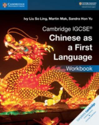 Cambridge IGCSE  Chinese as a First Language Workbook (Cambridge International I