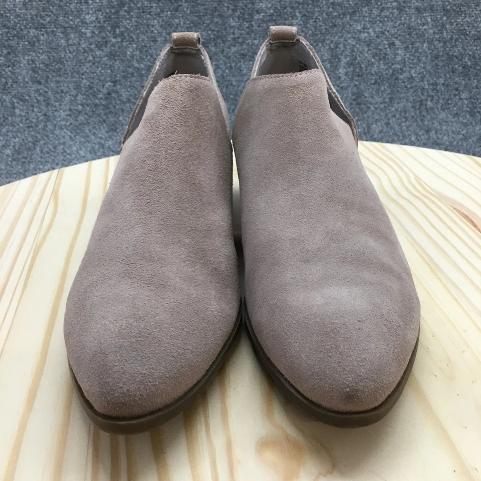 Joie Botas Mujer 8.5 M Rowen Botín Recortado Cuero Taupe Informal Bloque Foto 4 de 4