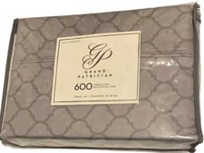 Sheet Set Full Double Grand Patrician 600 Thread Count 4-Pc Set