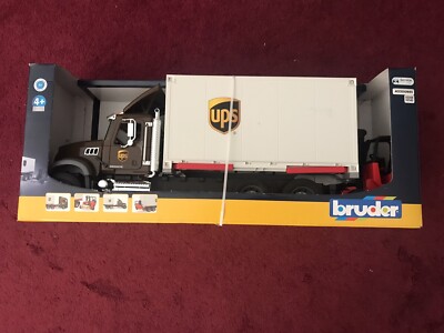 Bruder Mack Granite UPS Logistics Truck with Forklift 02828