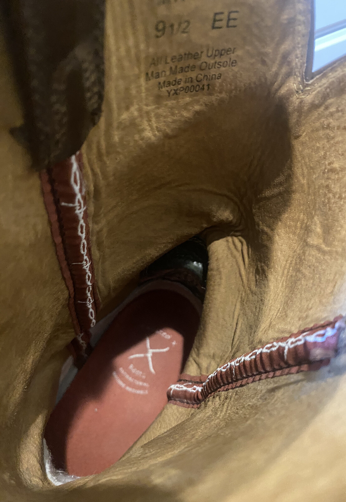 Twisted X Crafted Rustic Brown Leather Pull Up We… - image 13