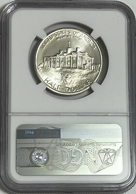 1982 D NGC MS68 Silver George Washington Commemorative Half Dollar