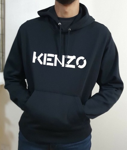 KENZO Classic Logo Mens Black Hoodie | eBay