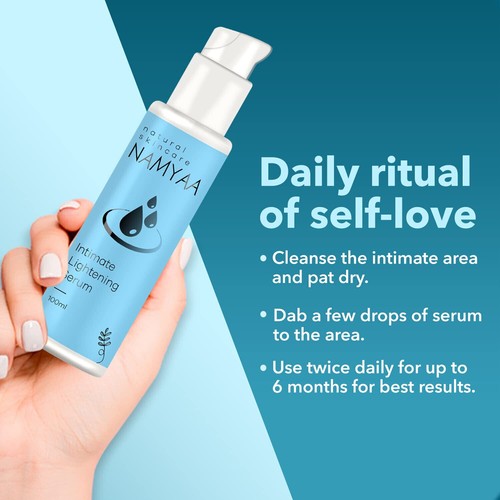 Namyaa Intimate Lightening Serum For Sensitive Skin Underarms Bikini Area 100gm - Picture 5 of 5