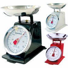 NEW 3KG TRADITIONAL WEIGHING KITCHEN SCALE BOWL RETRO SCALES MECHANICAL VINTAG