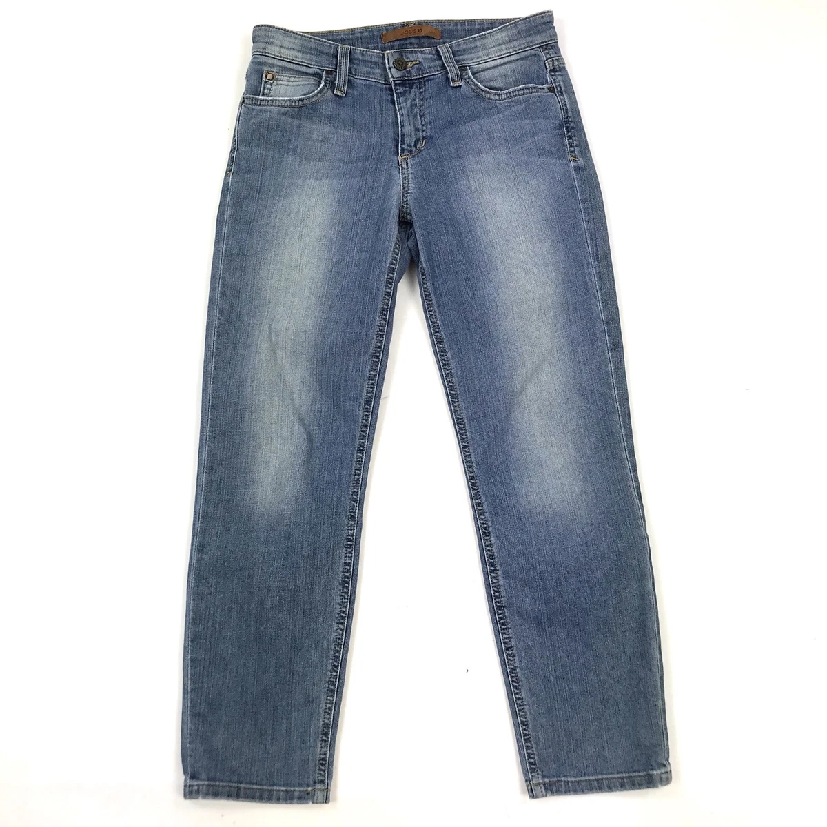 Joe s Jeans Vintage Reserve 1971 Women s Blue Slim Straight Crop Jeans Lottie 26