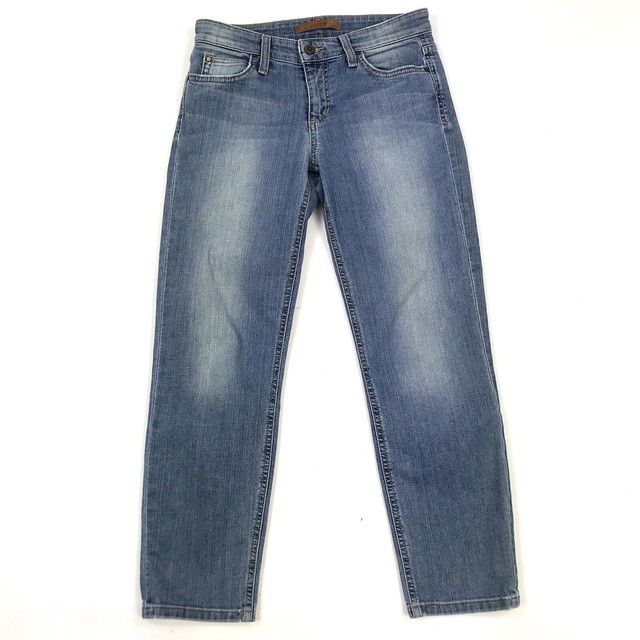Joe's Jeans Vintage Reserve 1971 Women's Blue Slim Straight Crop Jeans