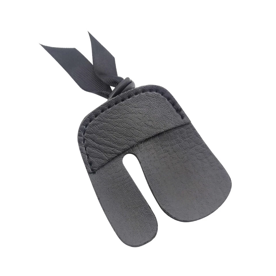 Archery Arm Guard Protector Set Forearm Gear Finger Tab Leather Bow Hunting - Image 4 of 4